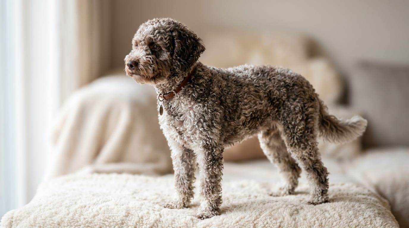 Perro Lagotto Romagnolo