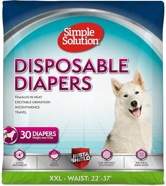pañales absorbentes para perros