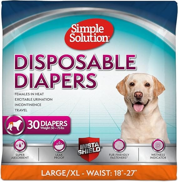 pañales para entrenamiento de perros