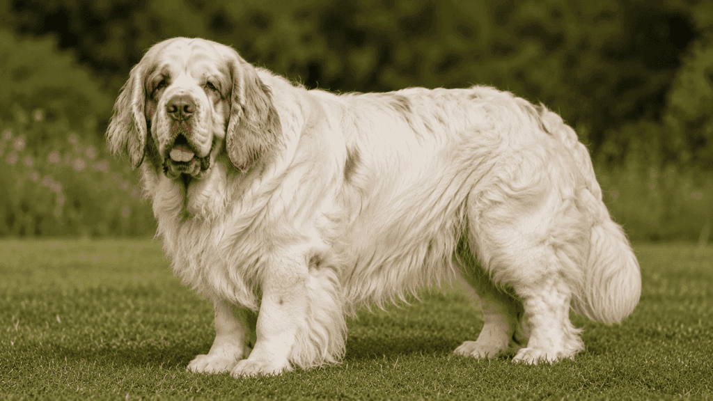 Perro Clumber Spaniel