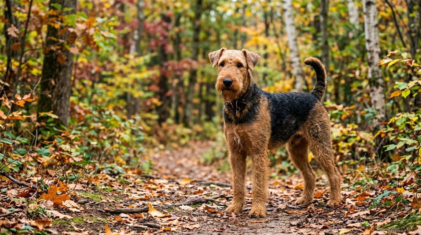 Perro Airedale Terrier
