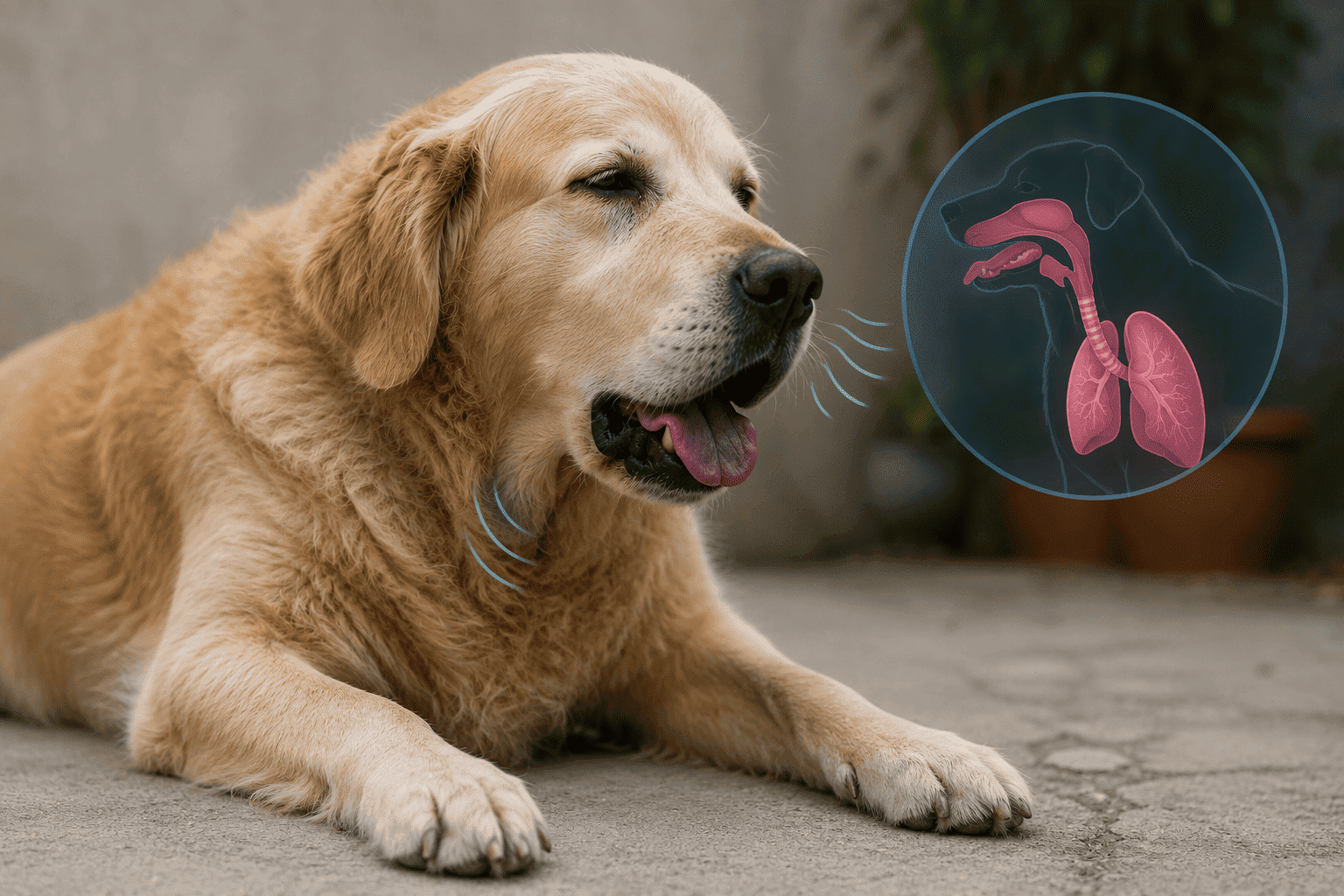 Dificultad respiratoria en perros