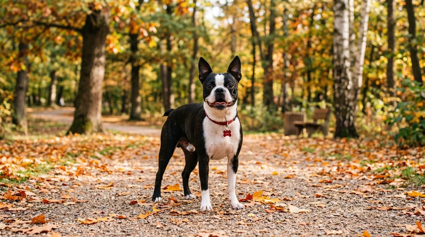 Perro Boston Terrier