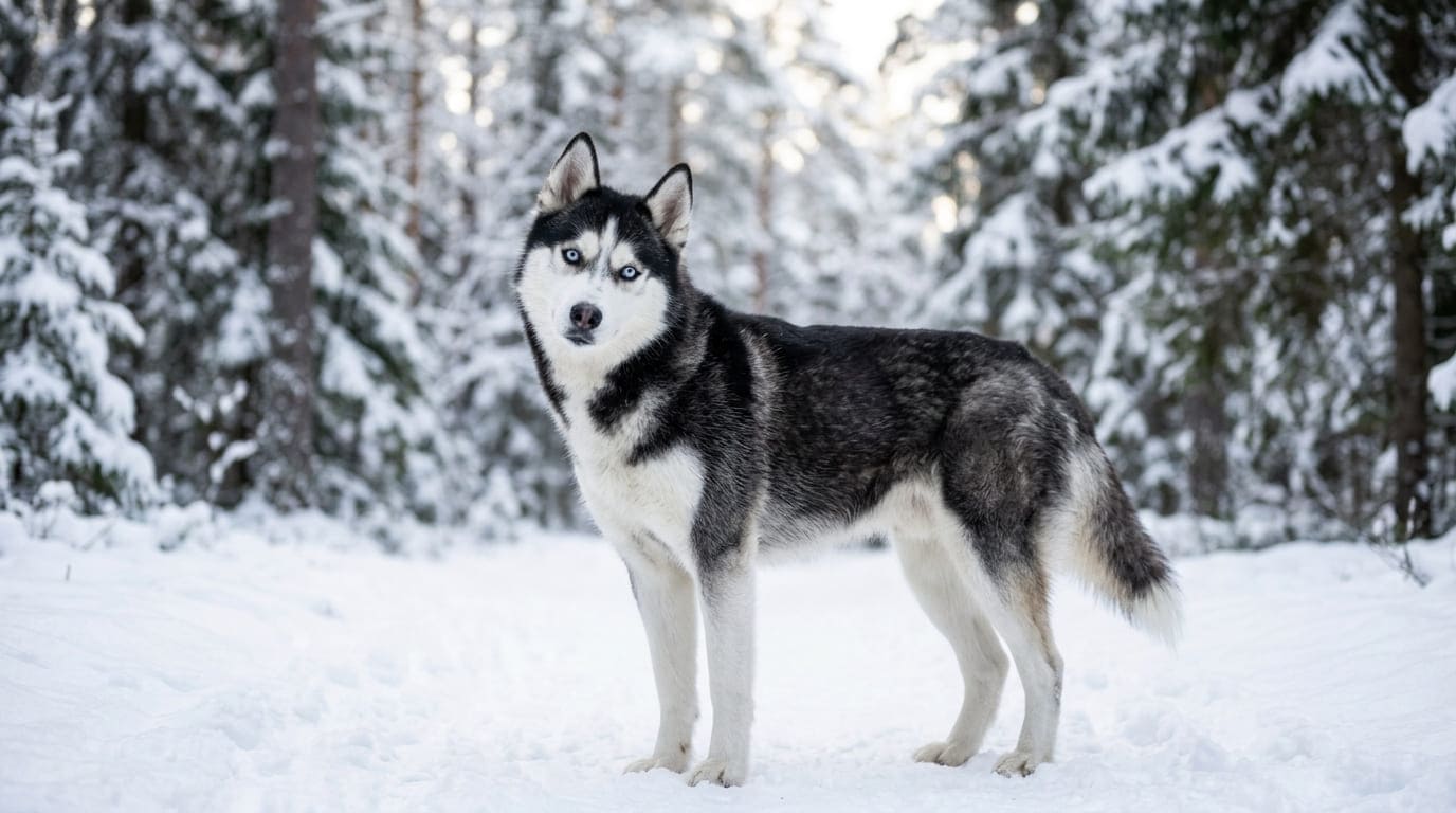 Perro Husky Siberiano