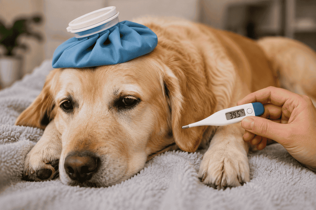 Fiebre en perros