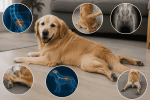 ¿Por qué mi perro no puede caminar con las patas traseras?